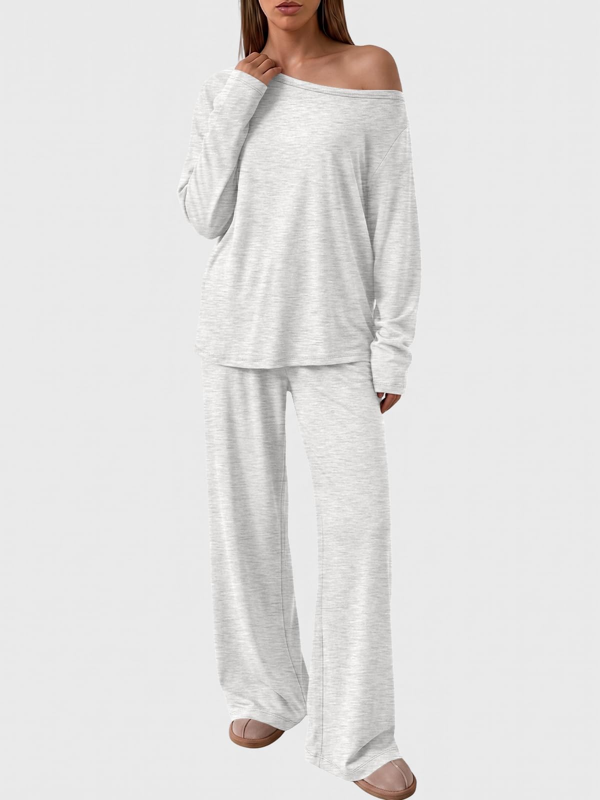 Trendy Queen 2 Piece Lounge Sets for Women 2026 Fall Outfits Sweat Sets
