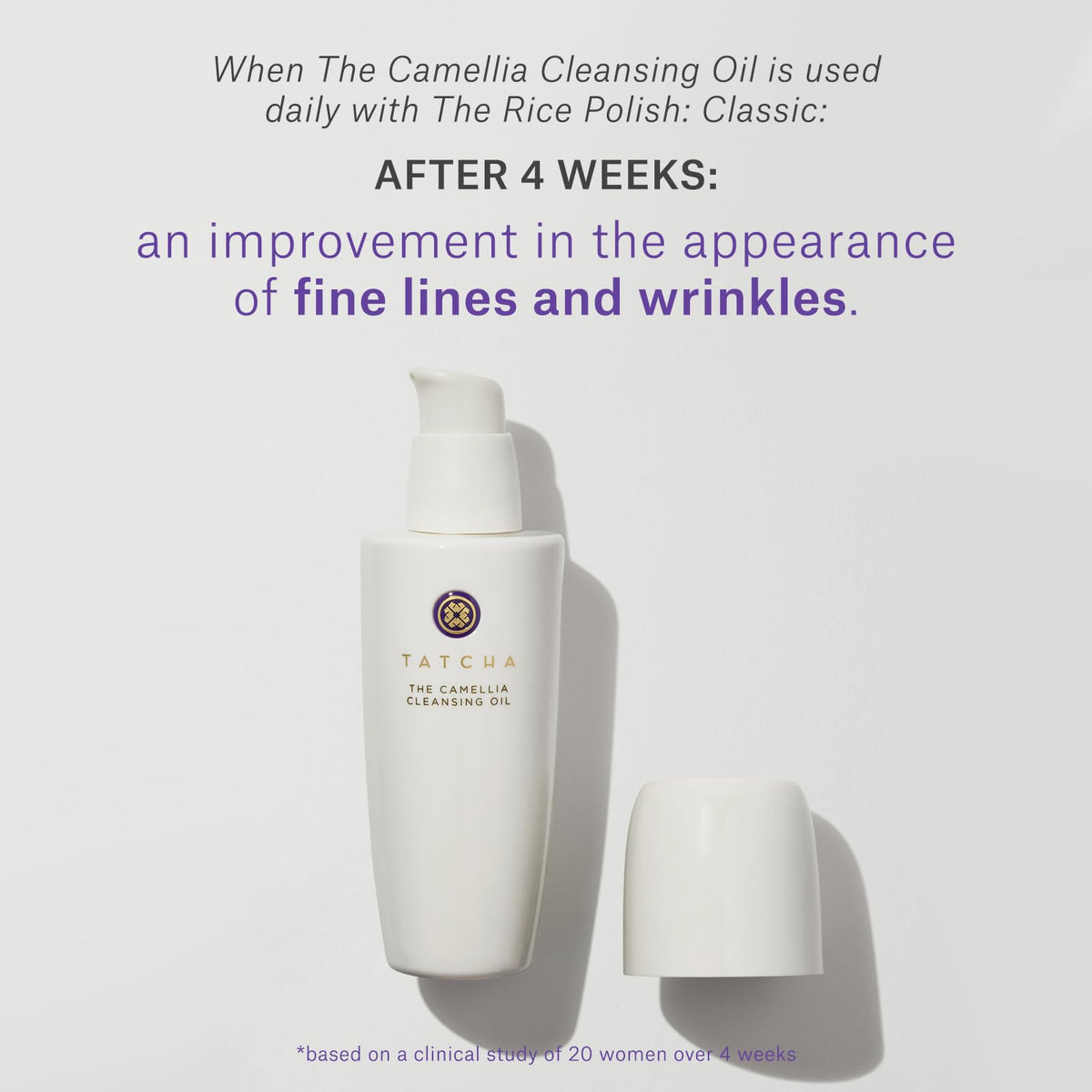 TATCHA The Camellia Cleansing Oil, 2-in-1 Makeup Remover & Face Wash