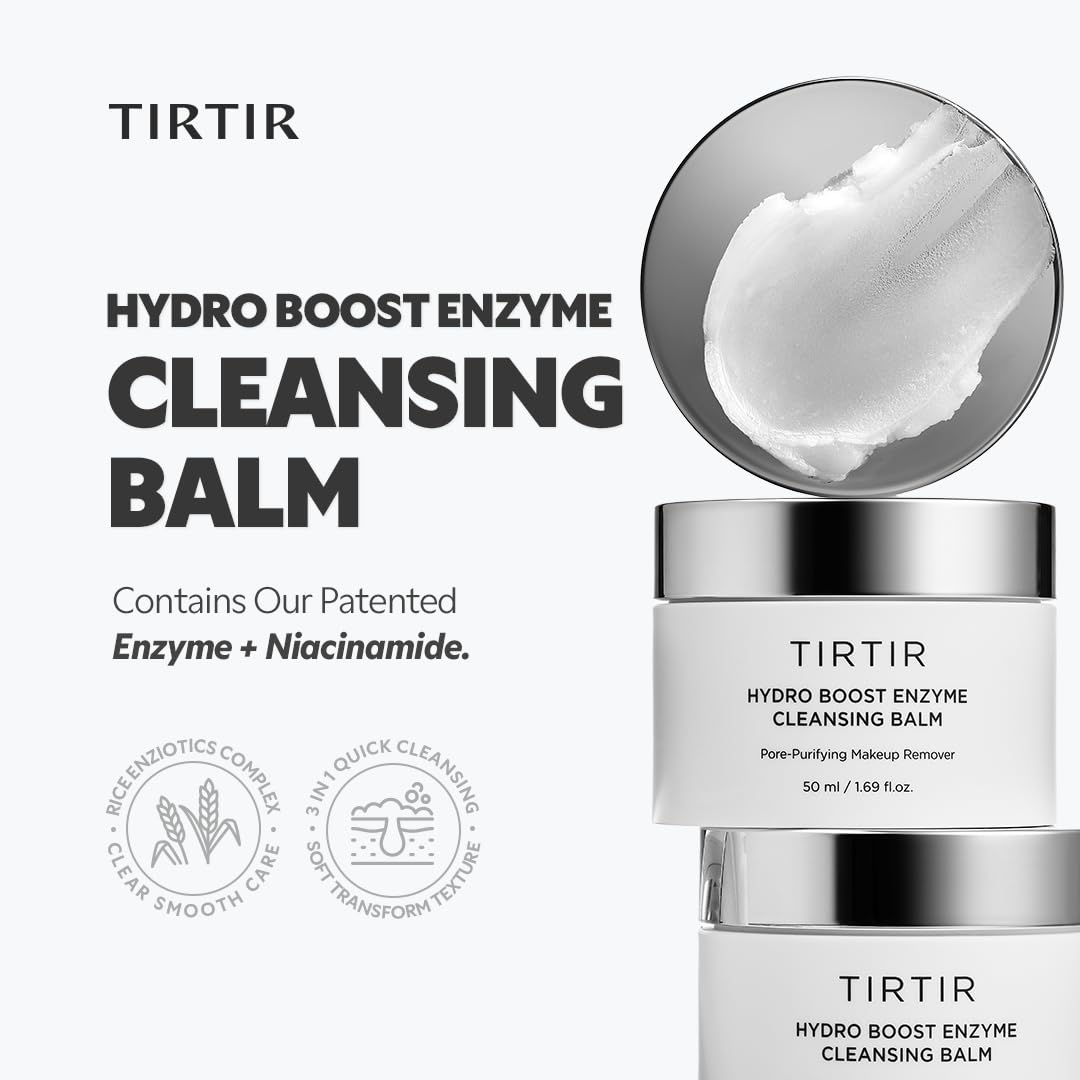 TIRTIR Hydro Boost Enzyme Cleansing Balm (1.69 Ounce (Pack of 1))