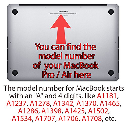mCover Case Compatible for 2010~2019 13.3" Apple MacBook Air A1369 A1466 (Without Retina Display) Laptop Computer ONLY (NOT Fitting Other MacBook Models) - Red - color: Red
