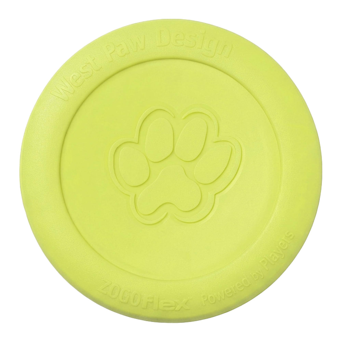 WEST PAW Zisc High-Flying Disc Dog Toy - Small - Granny Smith Green