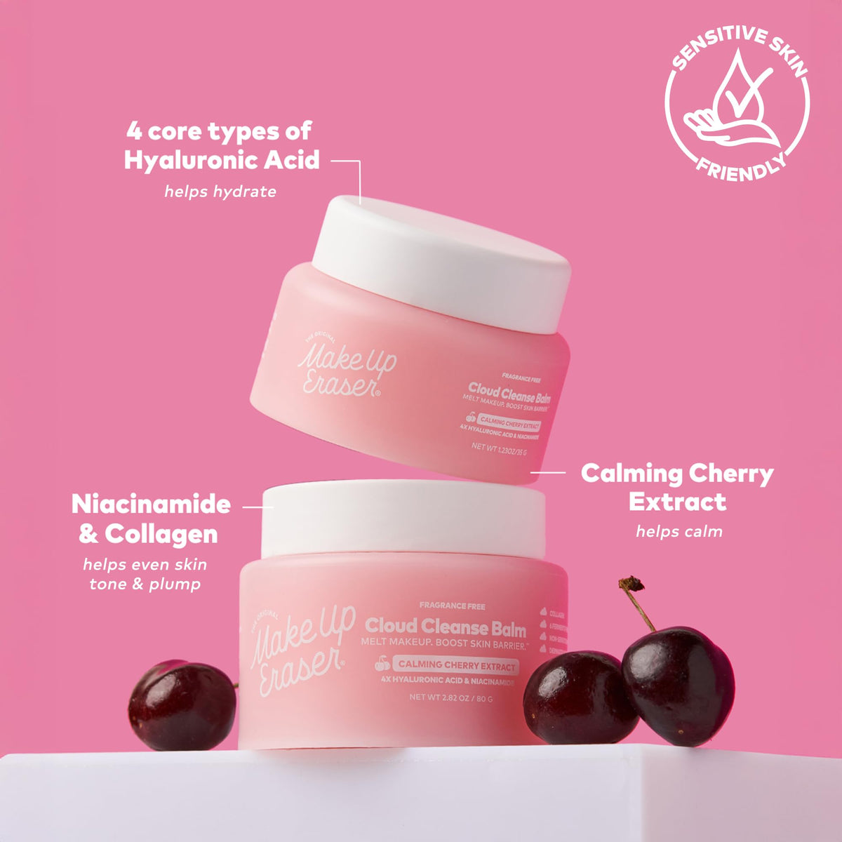 The Original MakeUp Eraser Cloud Cleanse Balm, Melting Cleanser Makeup Remover Balm for Face, 80g/2.82oz