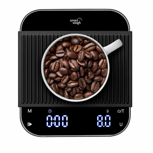 Smart Weigh Coffee & Espresso Scale with Timer, 3kg x 0.1g, Rechargeable