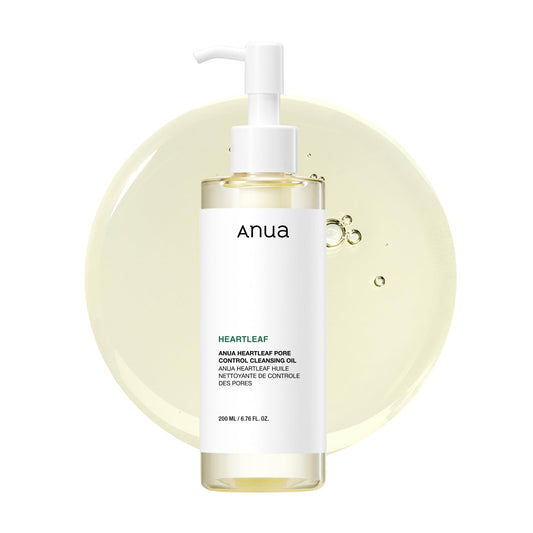 Anua Heartleaf Pore Control Cleansing Oil, Korean Skincare, 6.76 fl.oz