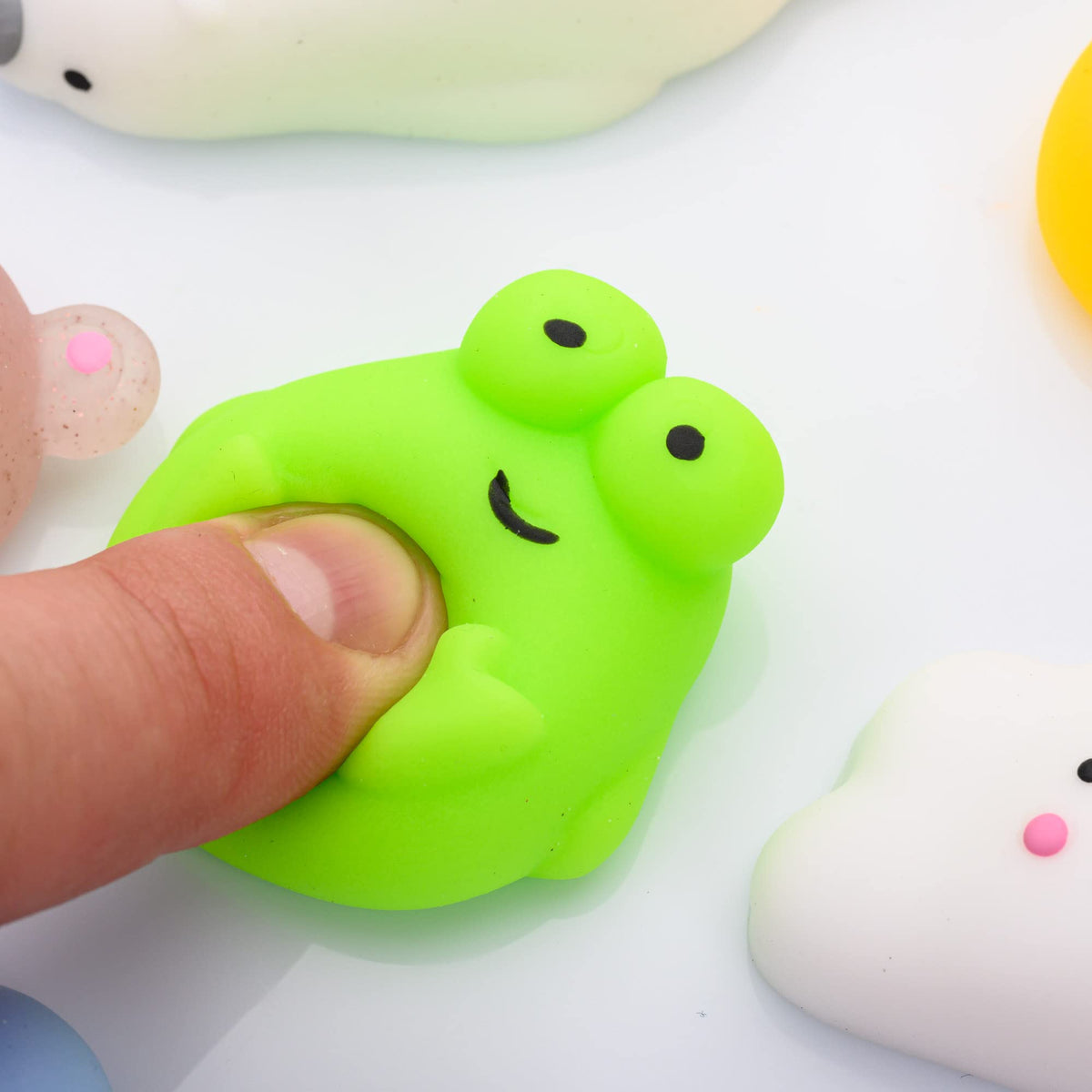 Nutty Toys Animal Squishies, 20 Soft & Cute Kawaii Fidgets | Top Classroom Prizes, Bulk Pinata & Easter Egg Fillers | Unique Gifts for Kids, Teens, Adults | Best Boys & Girls Valentines Day Idea 2026