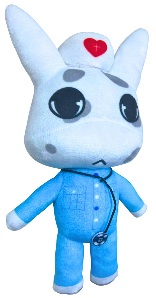 SUPERBE Animal Hospital Plush Toys, 11 Inch 2026 Horror Game Animals Head Nurse Plushies for Fans, Collectible Stuffed Animals Gift for Kids and Adults