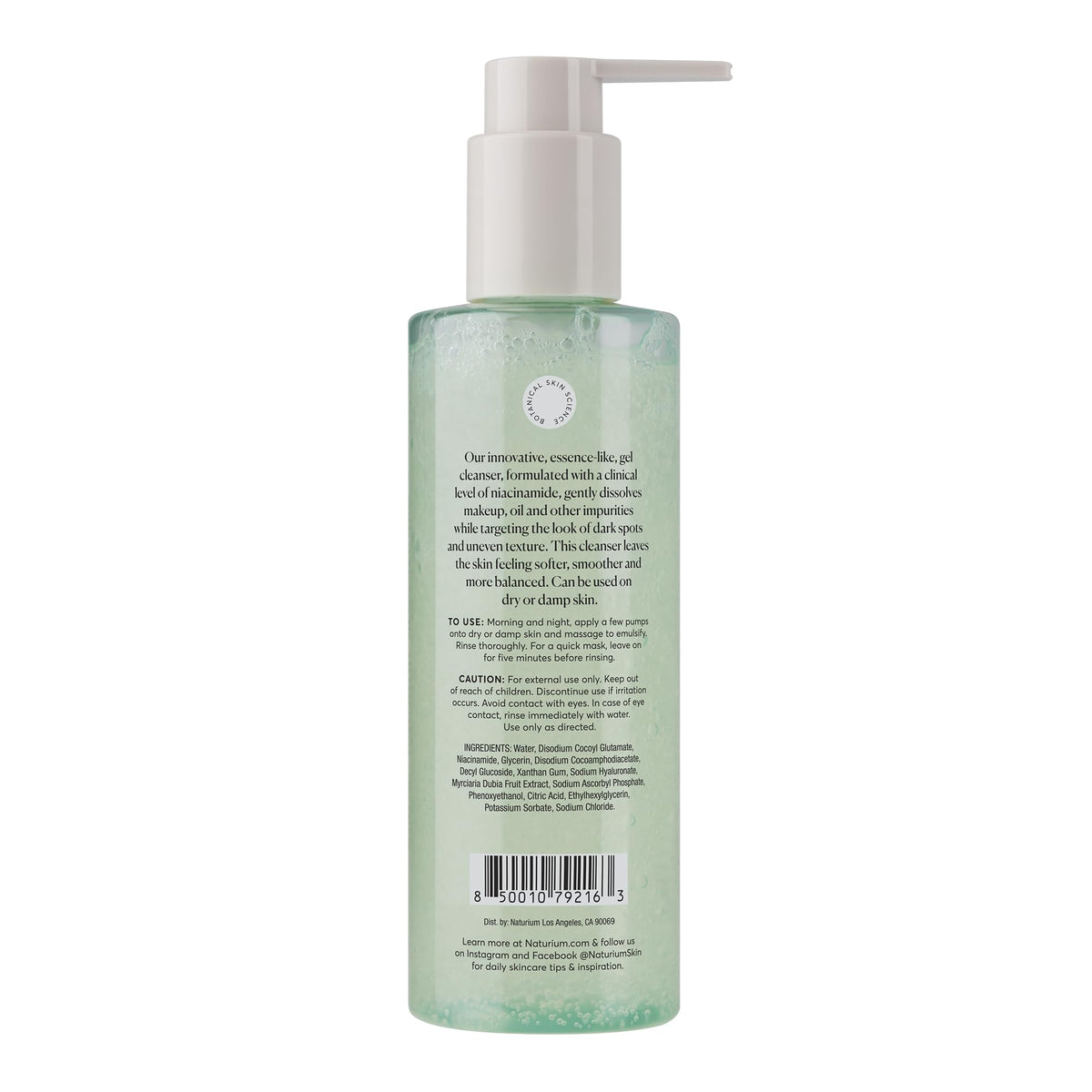 Naturium Niacinamide Cleansing Gelée 3%, 7.1 fl oz