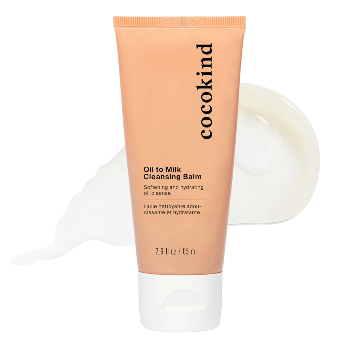 Cocokind Oil to Milk Cleansing Balm Face Wash, 2.9 Fl Oz