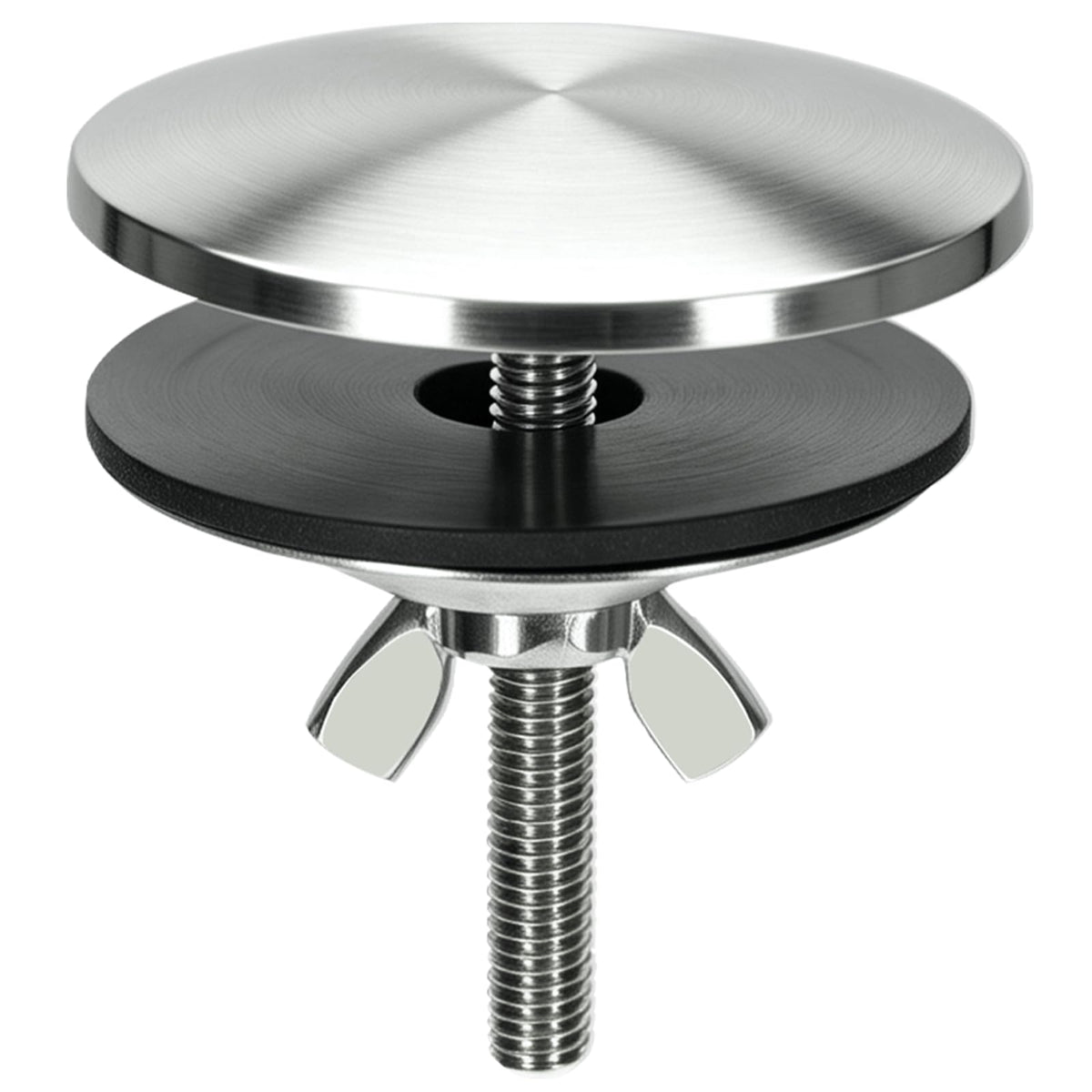Vnsuyo 2 Inch Sink Hole Cover, Faucet Hole Cover for Kitchen Bathroom Countertop