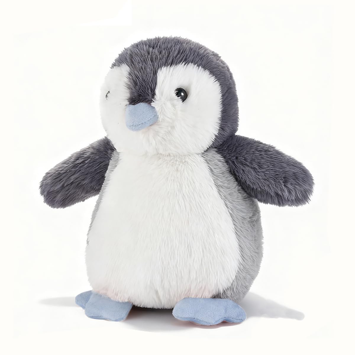 Fufuwarm Adorable Penguin Stuffed Animal, Blue Mouth, 10 Inches