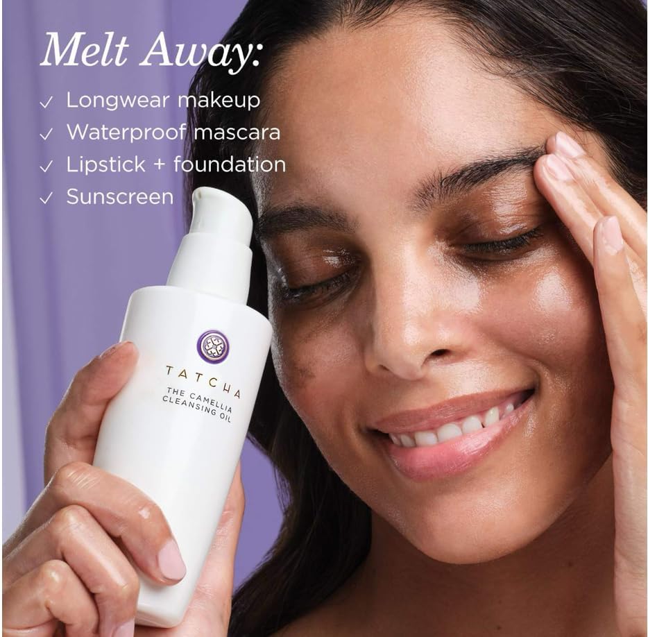 TATCHA The Camellia Cleansing Oil, 2-in-1 Makeup Remover & Face Wash
