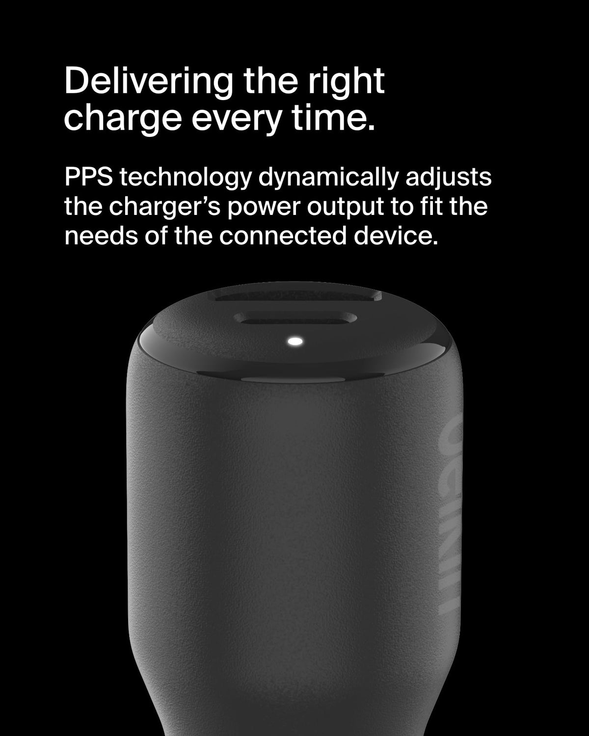 Belkin BoostCharge 42W Dual Port Fast Car Charger, USB-C & USB-A