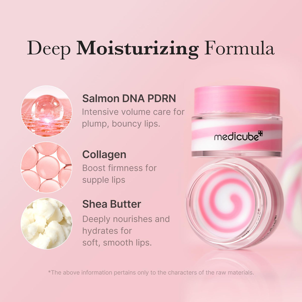 medicube PDRN Lip Sleeping Mask - Overnight Lip Balm for Lasting Moisture