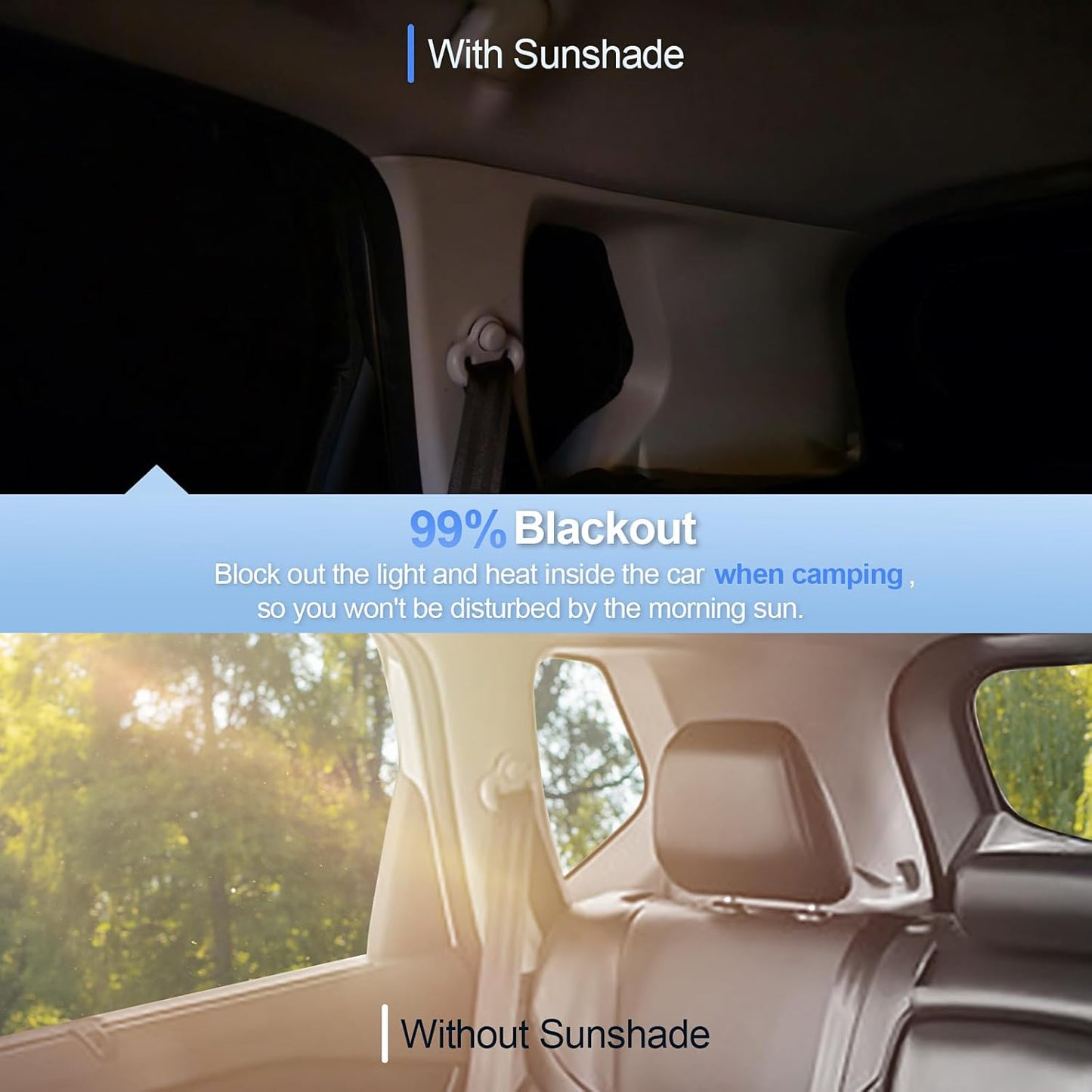 6pcs Car Window Shades for Toyota Tundra 2022-2025 Accessories,Windshield Side Rear Full Sunshade,Sun Visor UV Blocking, Privacy Protection and Blackout for Camping Outdoor