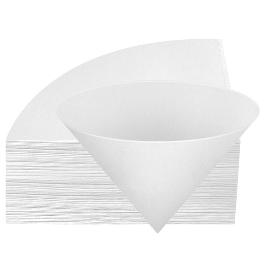 NACHLYNN Fryer Oil Filter 100pcs 10 inch Cooking Oil Filter Kitchen Oil Filters Non-Woven Filter Cones Maple Syrup Filters Beeswax Filters Grease Filter Cones for Restaurant Kitchen Cafe