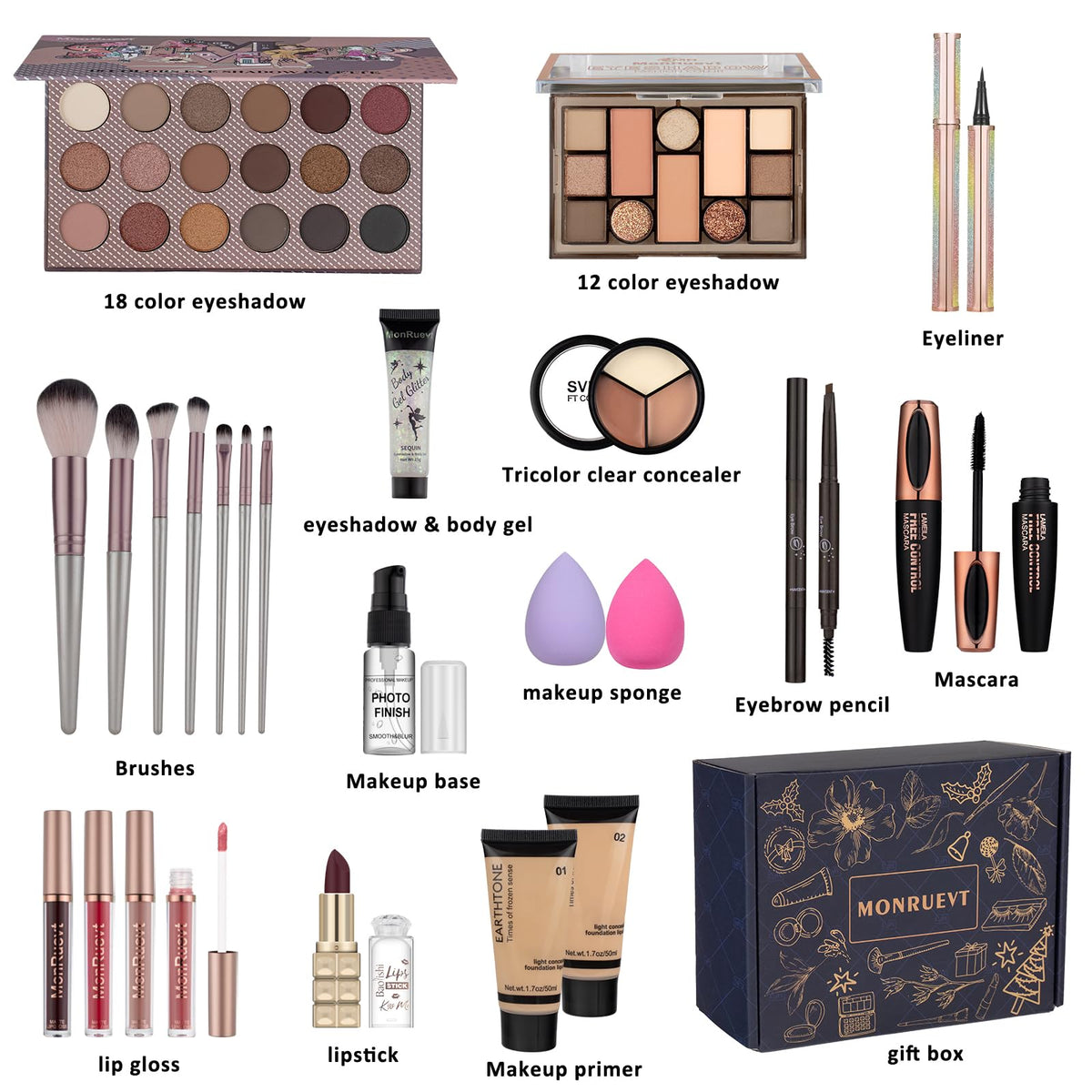 Makeup Sets for Girls Makeup Kit for Women Teenager Full Kit