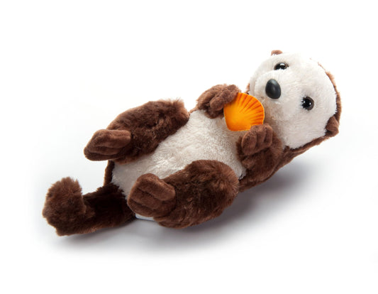 The Petting Zoo Sea Otter Stuffed Animal Plushie, Scoopz, Kids Gifts, 8 in