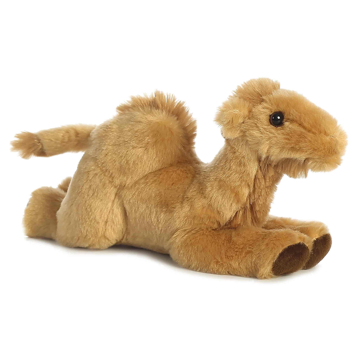 Aurora® Adorable Mini Flopsie™ Camel Stuffed Animal - Mini Companions Ready for Playful Adventures - for Kids All Ages, Toddlers, Adults, and Families - Brown 8.5 Inches