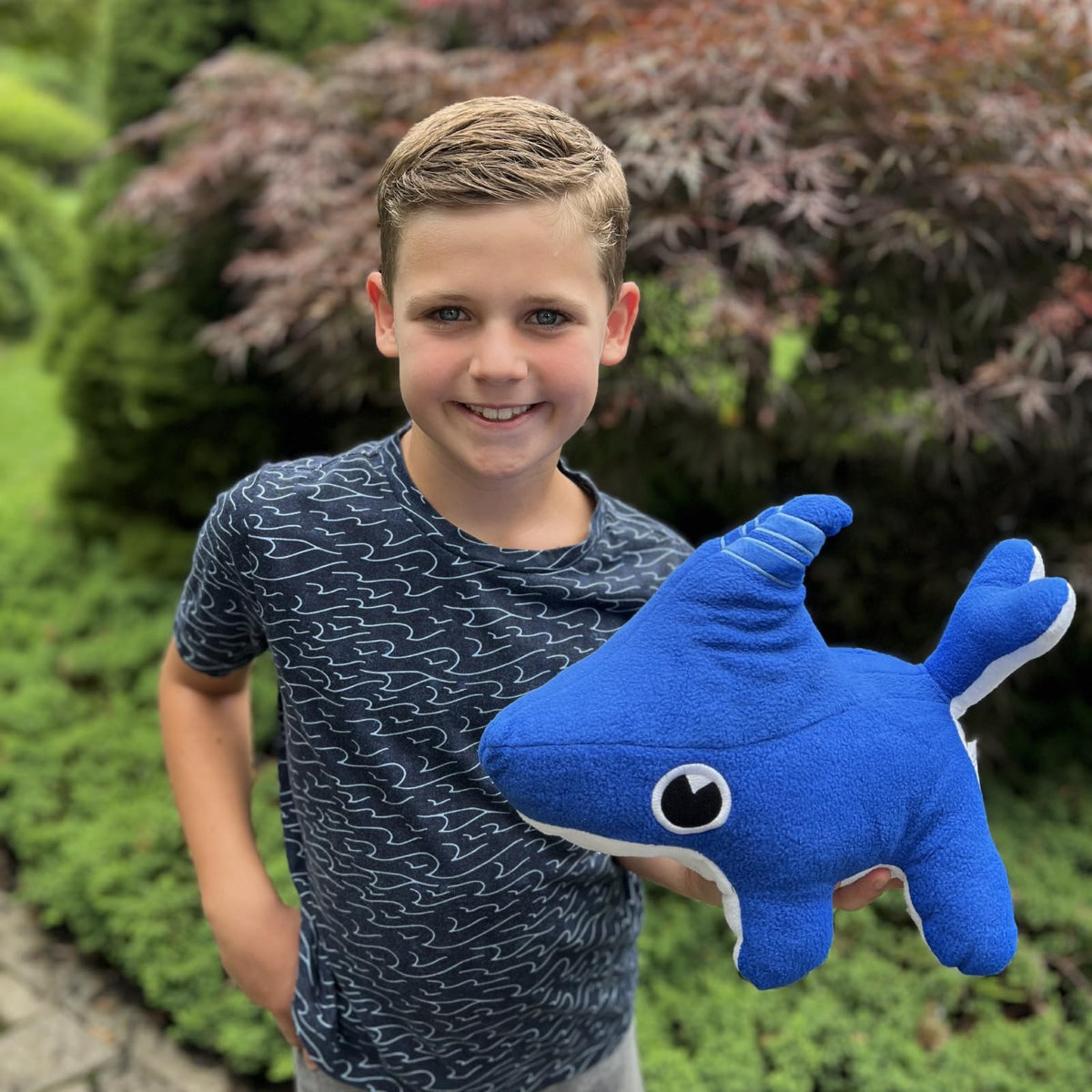 Tezituor Shark Dog Plush Toy, Shark Puppy Stuffed Animal, Shark Dog Toy Stuffed Shark, 15''