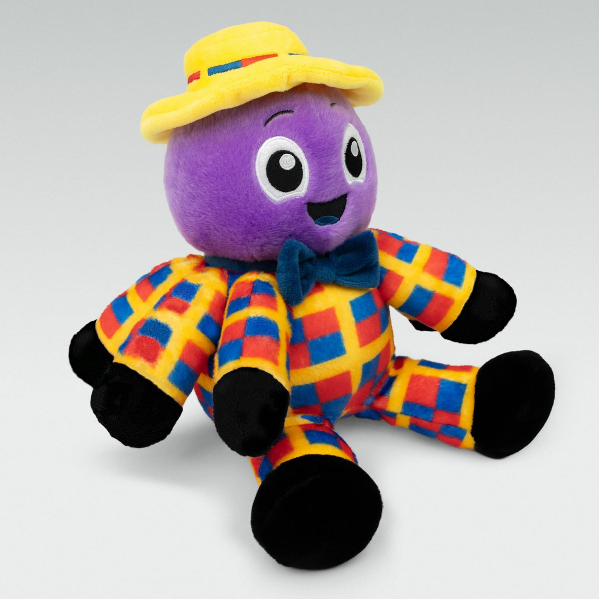 The Wiggles Henry the Octopus Plush Toy 25cm, Stuffed Animal with Hat