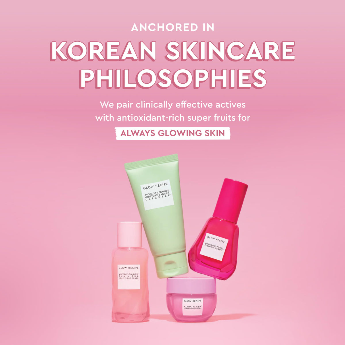 Glow Recipe Blueberry Bounce Exfoliating Face Wash - Foaming Facial Cleanser, Makeup Remover & Clarifying Mask - Hydrating Hyaluronic Acid & Gentle AHA for Sensitive Skin - Korean Skincare, 160ml