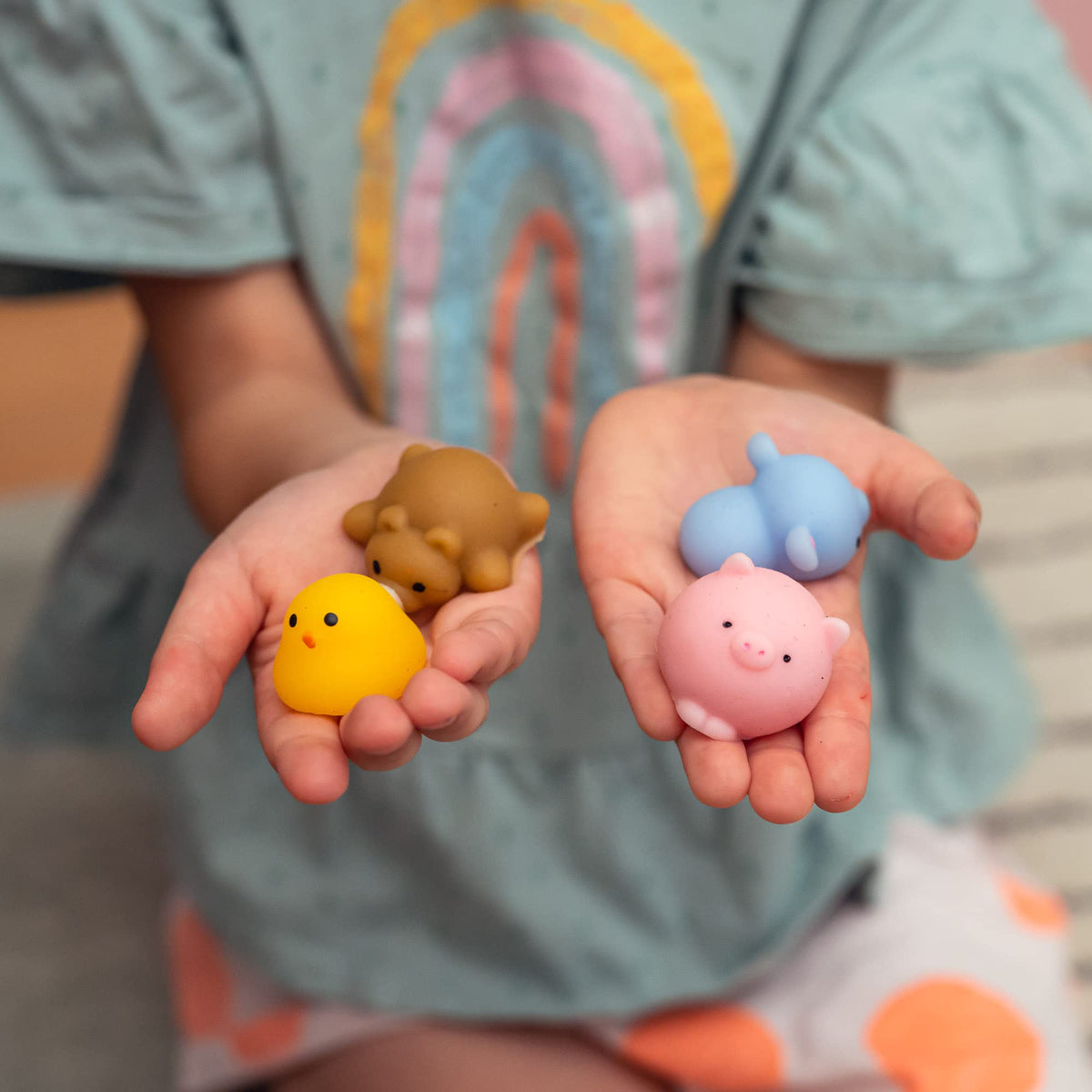 Nutty Toys Animal Squishies, 20 Soft & Cute Kawaii Fidgets | Top Classroom Prizes, Bulk Pinata & Easter Egg Fillers | Unique Gifts for Kids, Teens, Adults | Best Boys & Girls Valentines Day Idea 2026