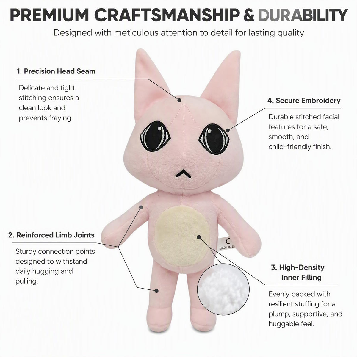 Animal Hospital Plush Toy,10.6″‌ Cute Secret Agent Anomaly Intern Plushies