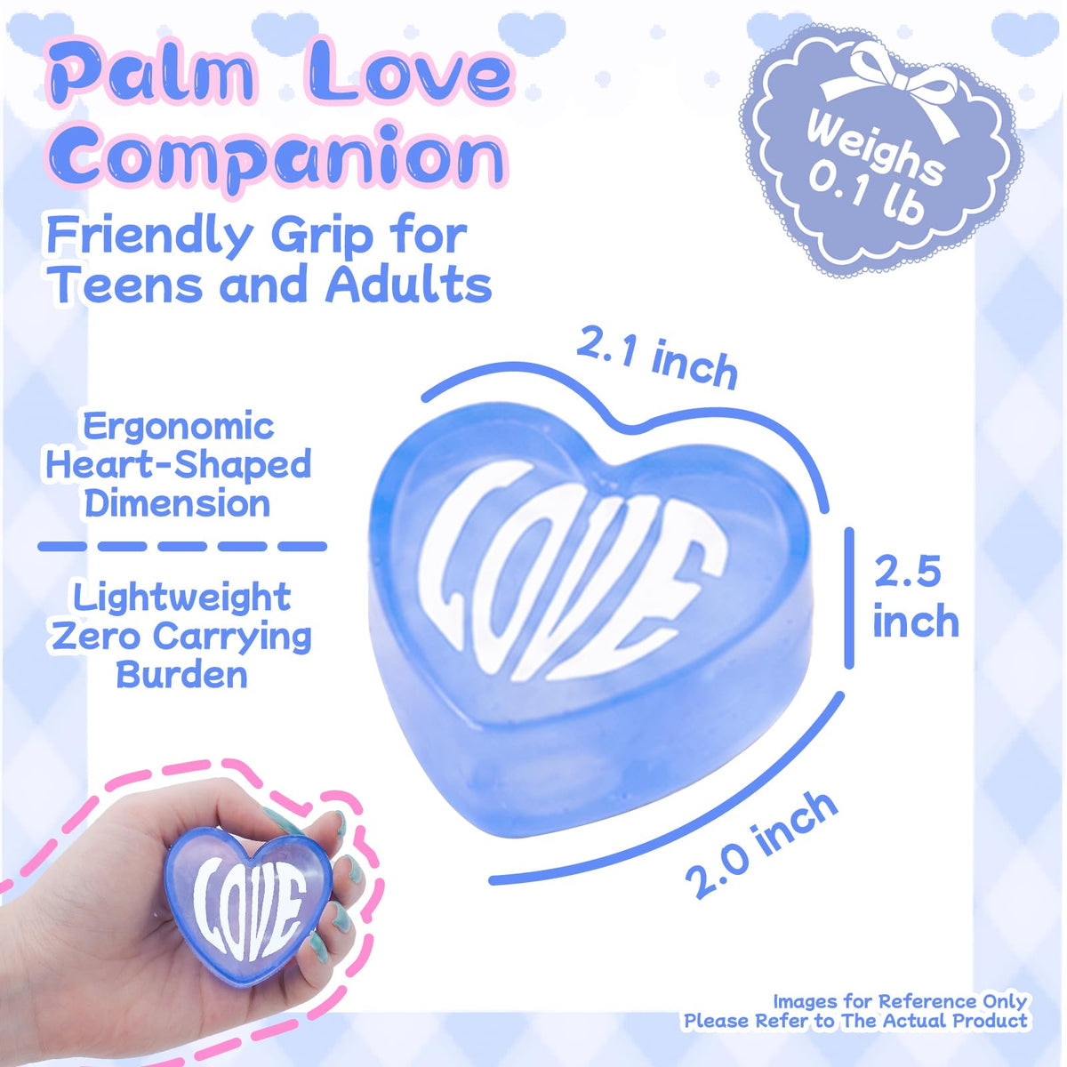 Heart Sensory Toys, Soft Squeeze Toys, Anxiety Relief