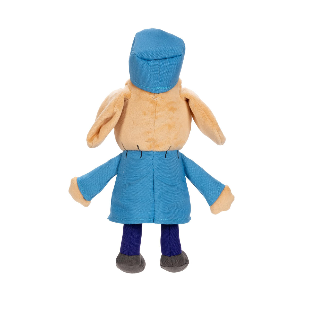 JAKKS Pacific Dog Man Feature Plush, Ears Flip Up and Down, Squeeze for Fun Sound Effect, Toot! Collect All Dogman Plush, Based on The Dog Man Movie
