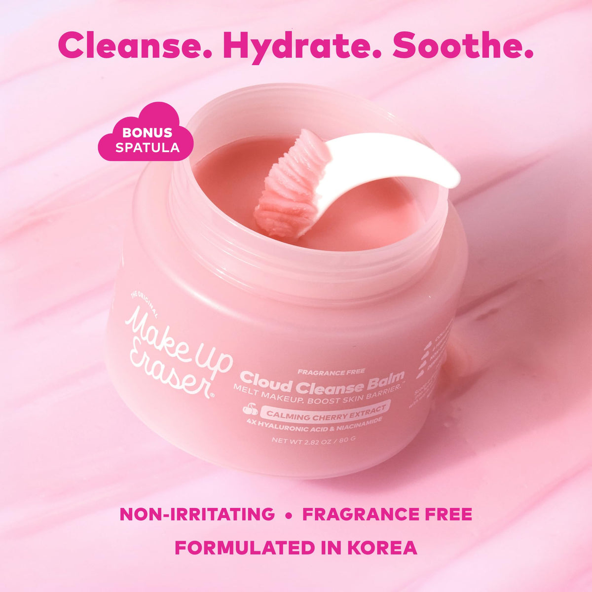 The Original MakeUp Eraser Cloud Cleanse Balm, Melting Cleanser Makeup Remover Balm for Face, 80g/2.82oz