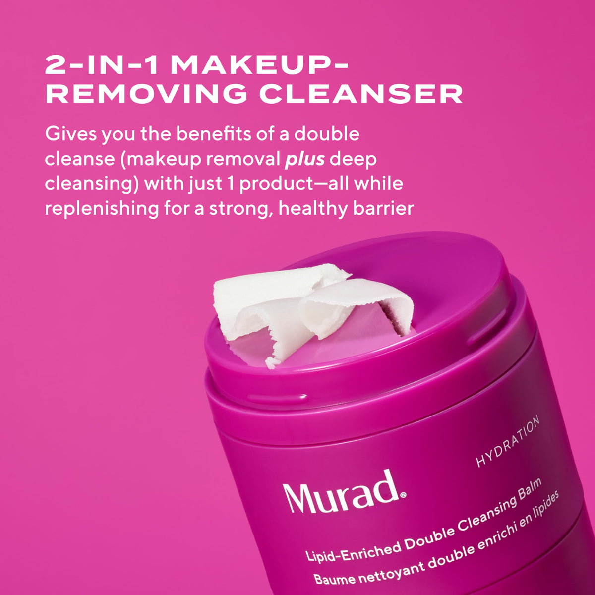 Murad Lipid-Enriched Double Cleansing Balm - Camellia Oil - 1.7 Fl Oz