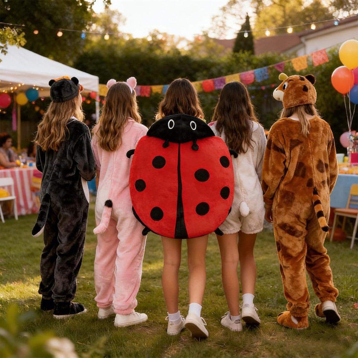 Wearable Lady Beetle Pillow, 40In Giant Wearable Pillow Beetle-Inspired