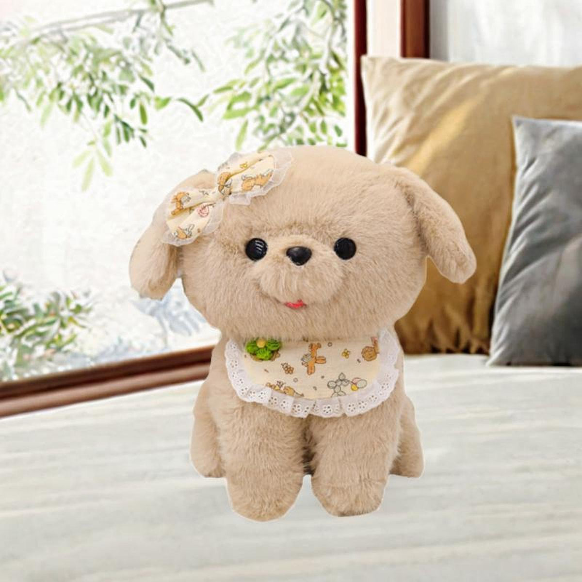 Fonowx Plush Doll Stuffed Animal Plush Doll Soft Toys Cushion Pillow Cute Soft Hug Back Cushion Bedtime Sleep Toy Lightweight and Skin Friendly Plush with, 40cm
