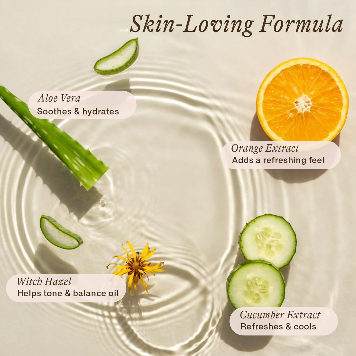 Makeup Remover - USA Made with Natural & Organic Ingredients Face and Eye