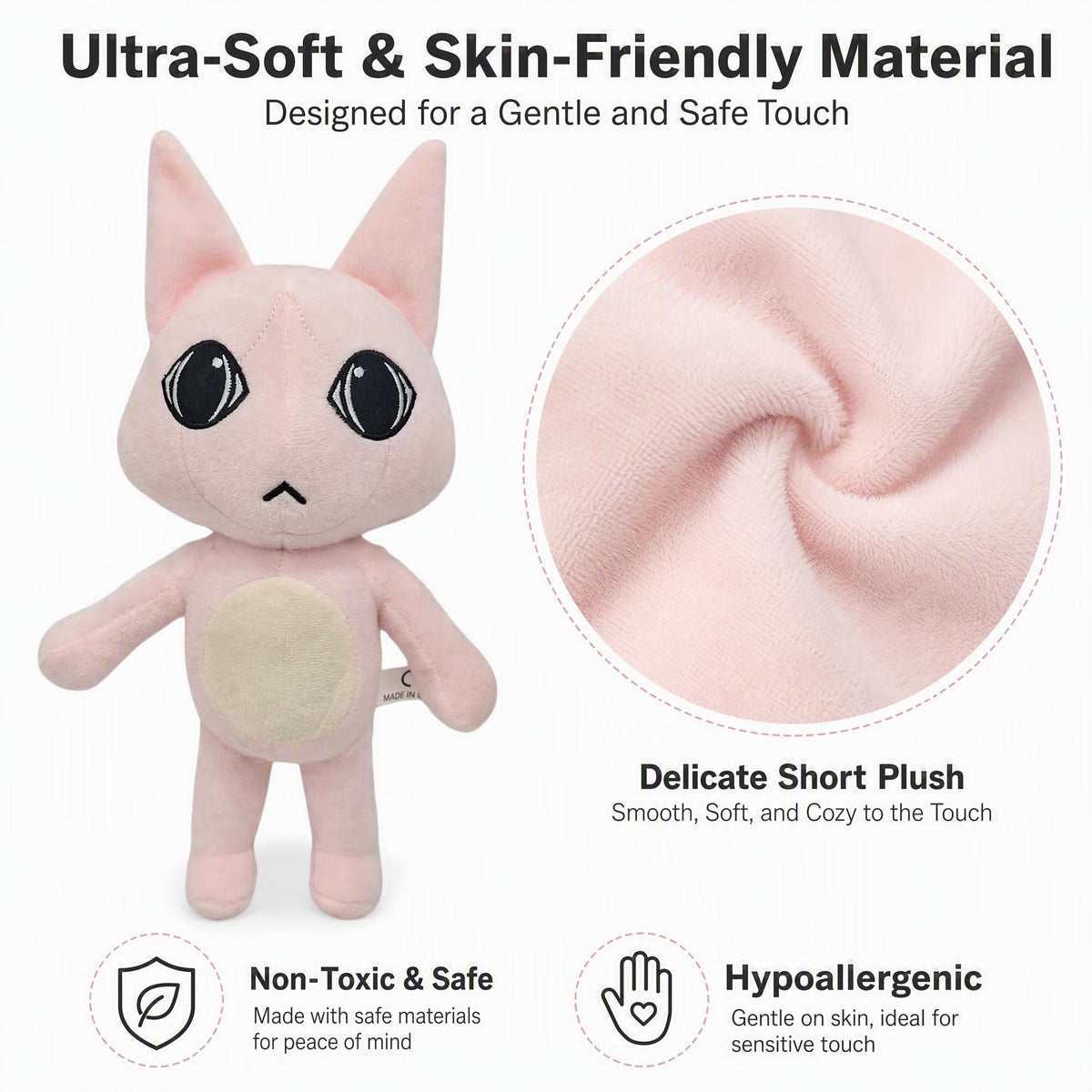 Animal Hospital Plush Toy,10.6″‌ Cute Secret Agent Anomaly Intern Plushies