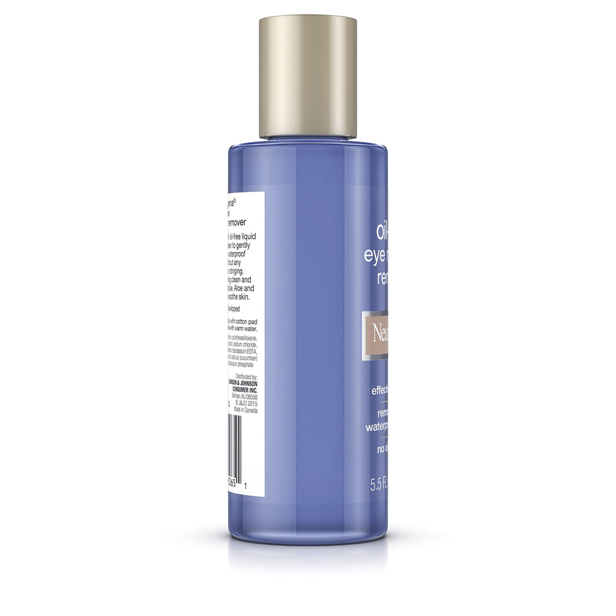 Neutrogena Gentle Oil-Free Eye Makeup Remover & Cleanser, 5.5 fl oz, 3 Pack