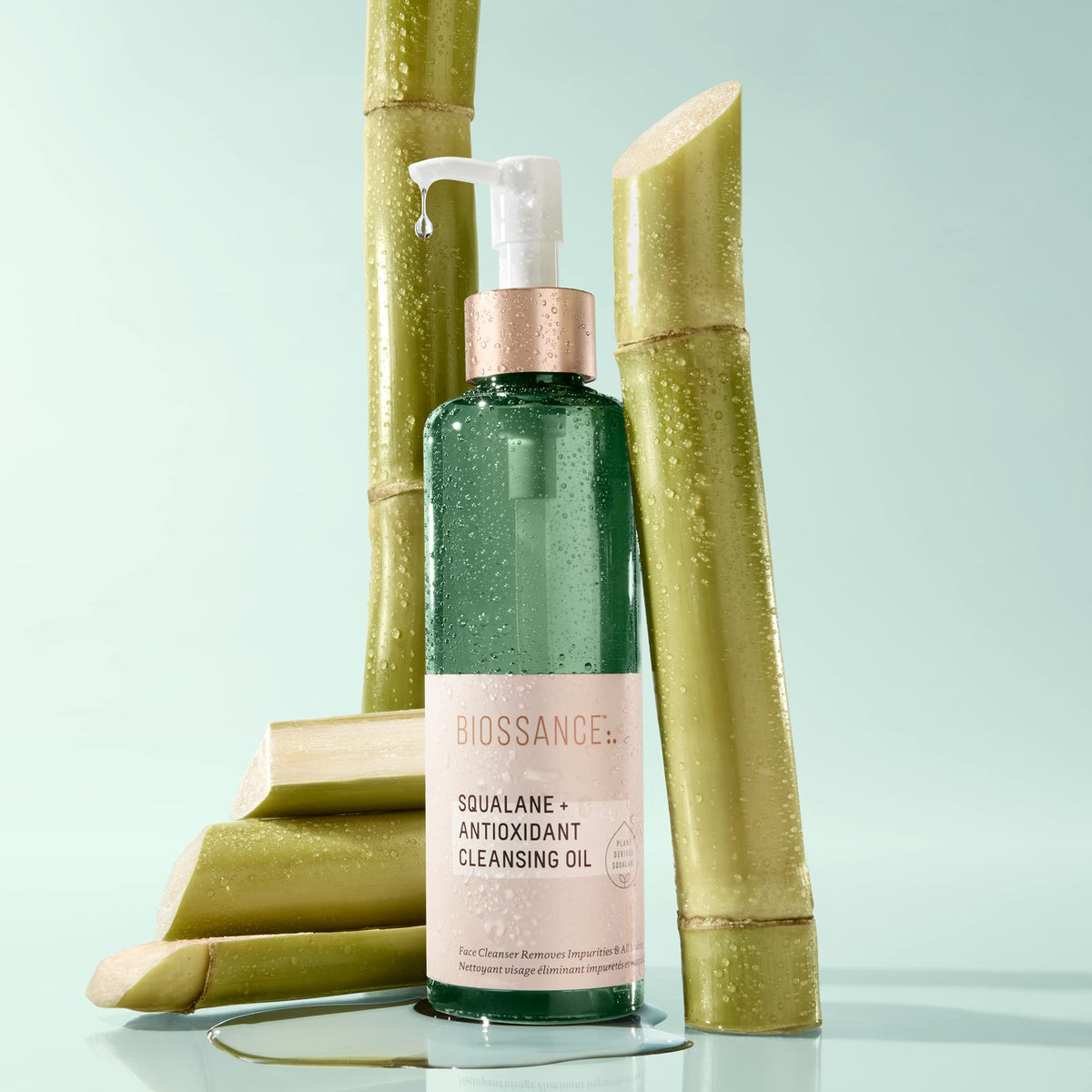BIOSSANCE Squalane & Antioxidant Cleansing Oil - Facial Oil - 6.7 oz