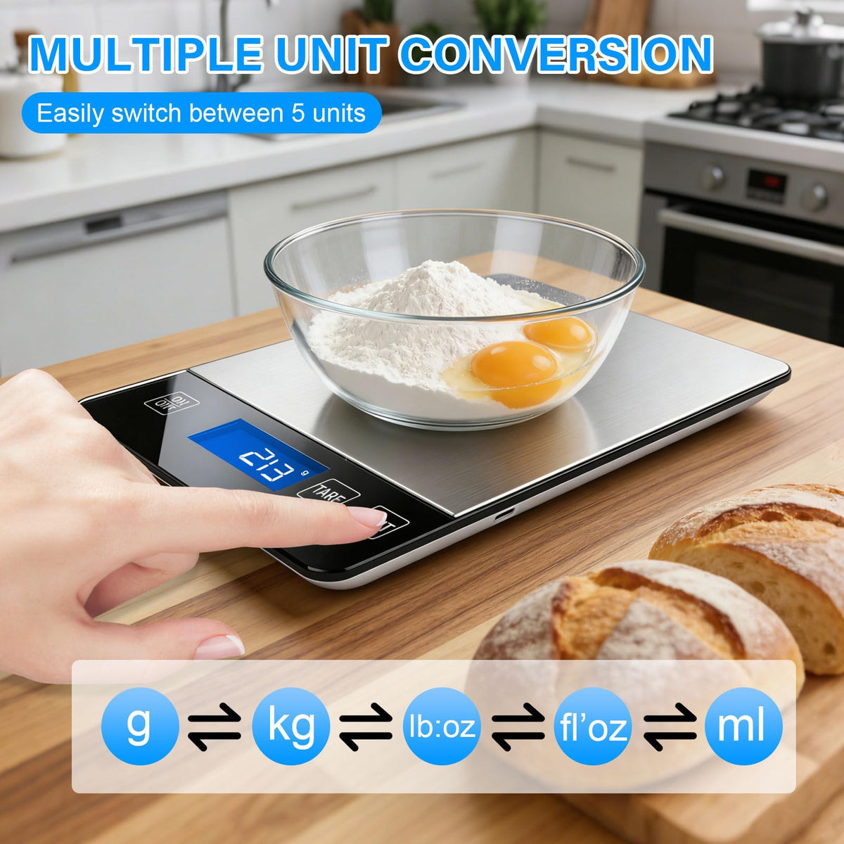 33lb Digital Kitchen Food Scale
