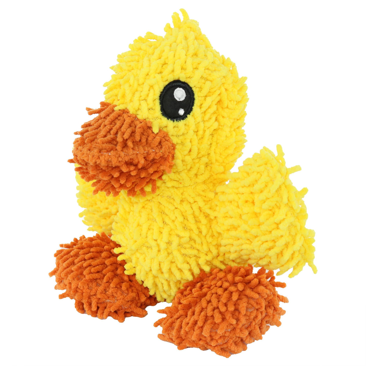 MIGHTY® Small Jr Microfiber Balls 2 Pack Duck Monster Dog Toys