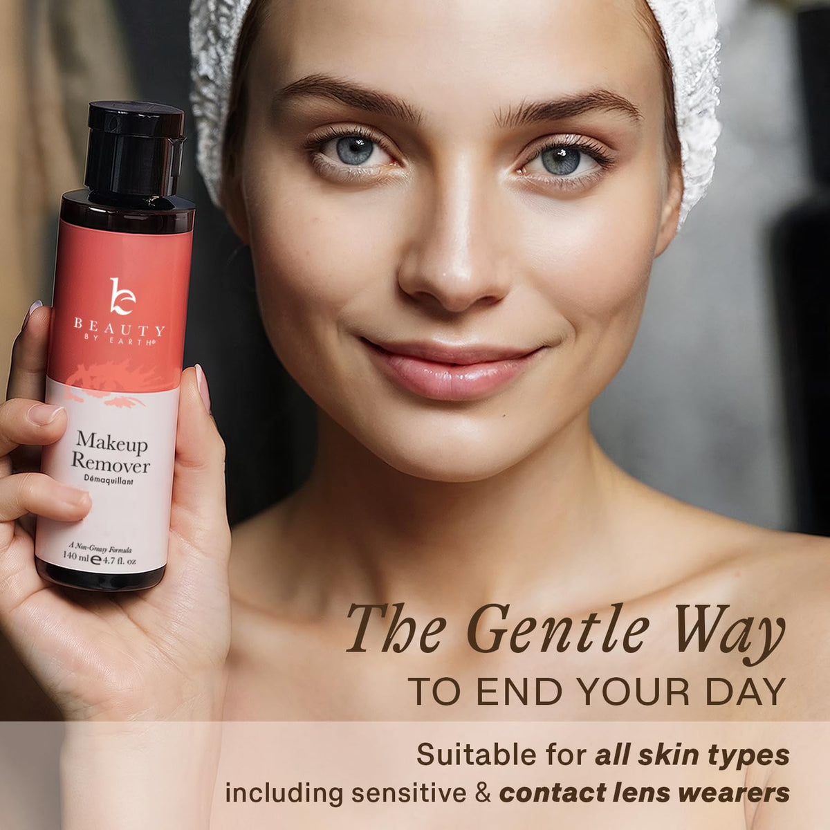 Makeup Remover - USA Made with Natural & Organic Ingredients Face and Eye