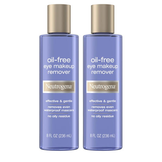Neutrogena Oil-Free Eye Makeup Remover & Cleanser, 2 Pack