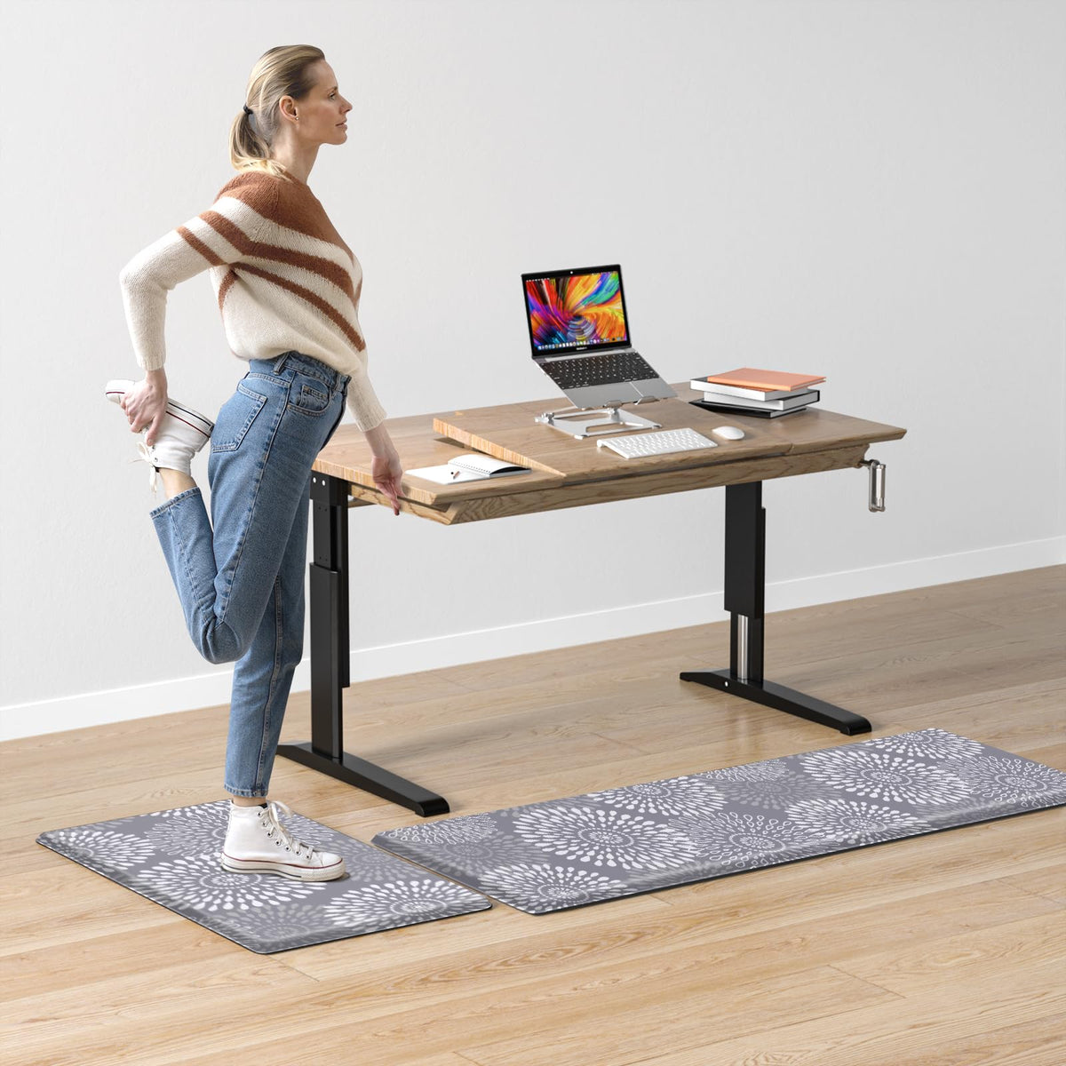 LuxStep Kitchen Mats for Floor,Cushioned Rug Anti-Fatigue for Kitchen Decor