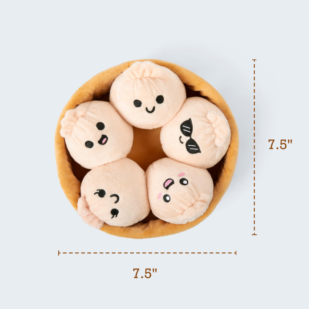 Emotional Support Dumplings, Cuddly Stuffed Animals by Relatable
