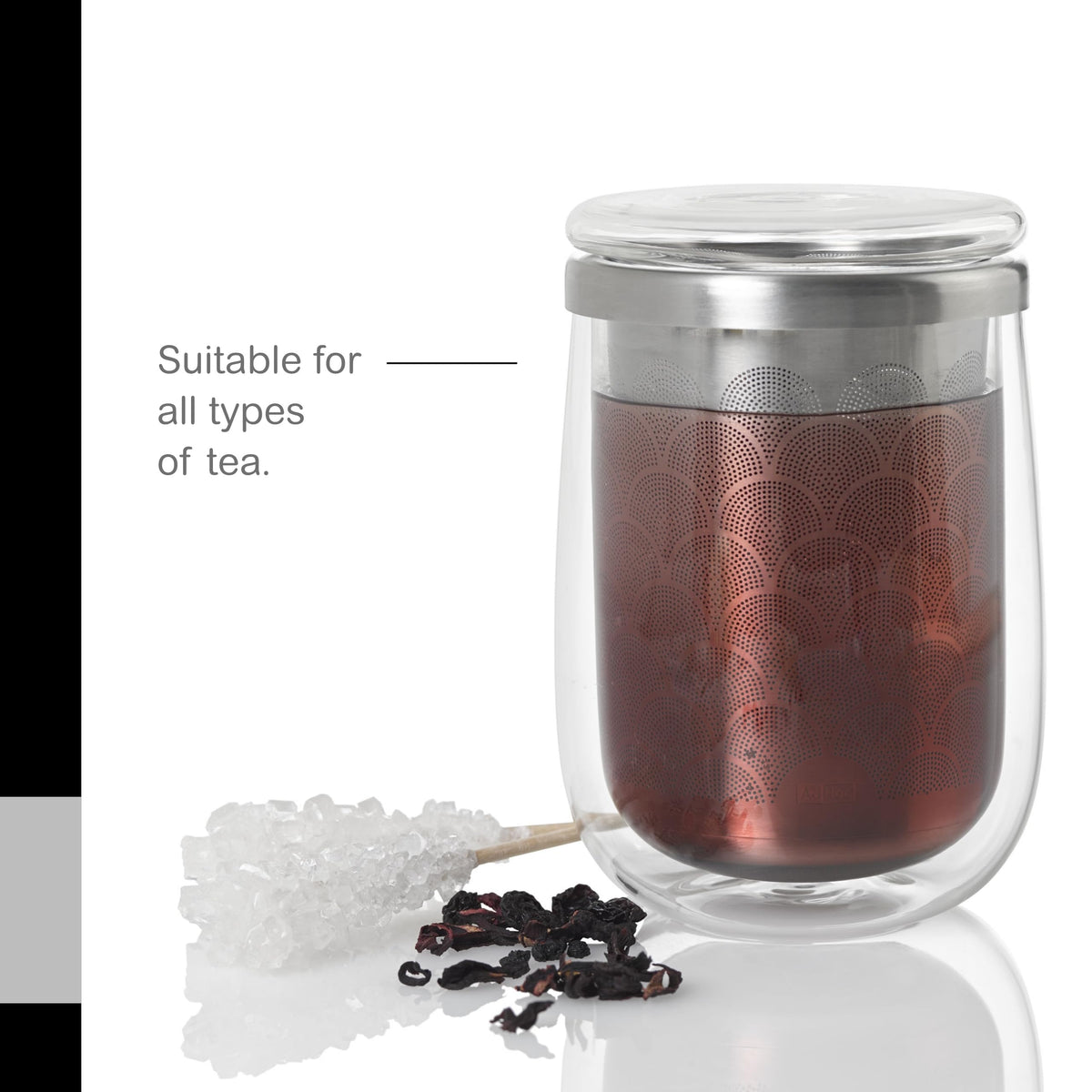 AdHoc Tea Glass with Infuser