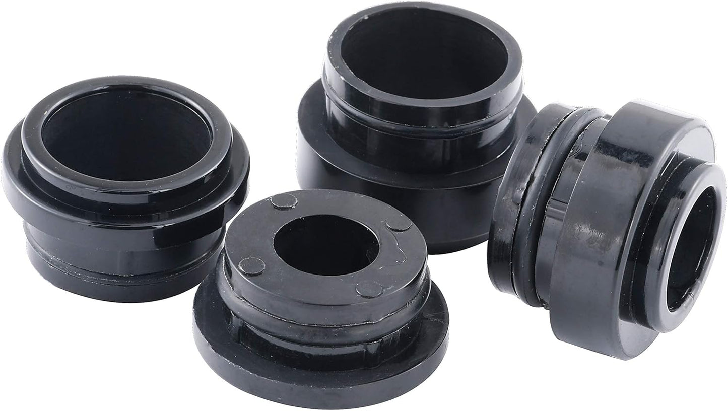 Bike Rack for Car Roof, Vacuum Suction Cup Bicycle Carrier Aluminium Alloy Roof Rack, with 5 Adapters for Most Bikes, 9x100mm/12x100mm/15x100mm/15x110mm/20x100mm/20x110mm (8" Suction Cup)