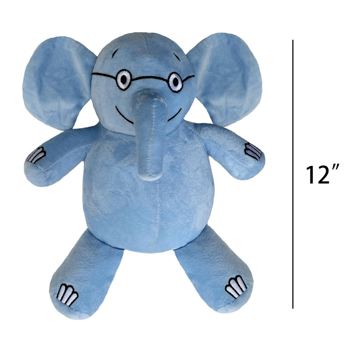 New Blue Elephant and Pink Pig Plush Toys,for Boys and Girls Animal Toys,Christmas Valentine's Day Room Decoration Party Gifts (2PC)