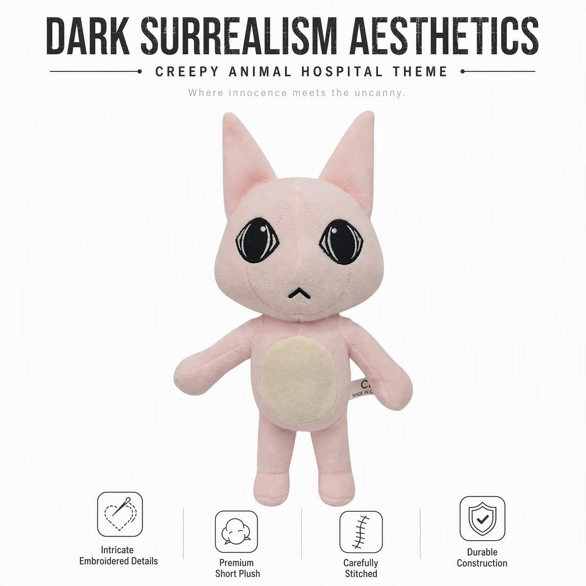 Animal Hospital Plush Toy,10.6″‌ Cute Secret Agent Anomaly Intern Plushies