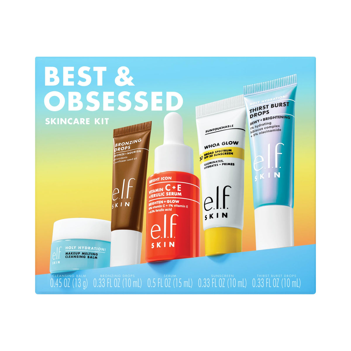 e.l.f. SKIN Best & Obsessed Skincare Kit