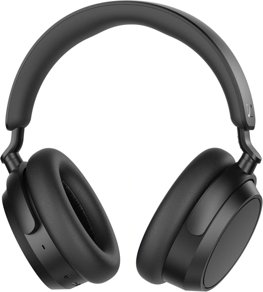 Sennheiser ACCENTUM Plus - Wireless Bluetooth Headphones, Quick-Charge Feature, 50-Hr Battery Playtime, Adaptive Hybrid ANC, Black
