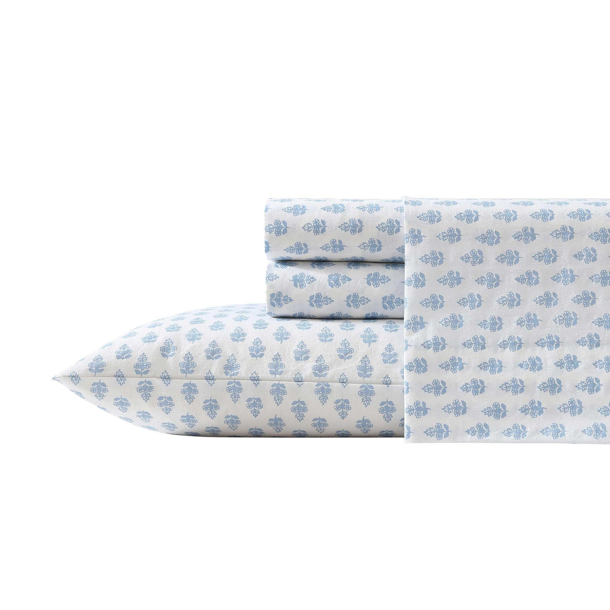 Laura Ashley - Queen Sheet Set with Fitted Sheet & Pillowcases